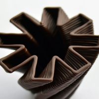3D Chocolate Print - Hurricane Jack, Side View