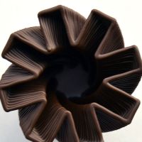 3D Chocolate Print - Hurricane Jack, Top View
