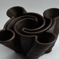 3D Chocolate Print - Yin Yang Hurricane Side