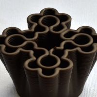 3D Chocolate Print - Flower Bouquet Front