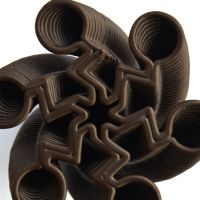 3D Chocolate Print - Lightning Spinner Top