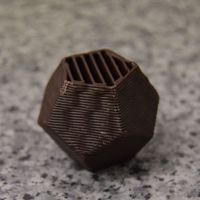 3D Chocolate Print - Dodecahedron